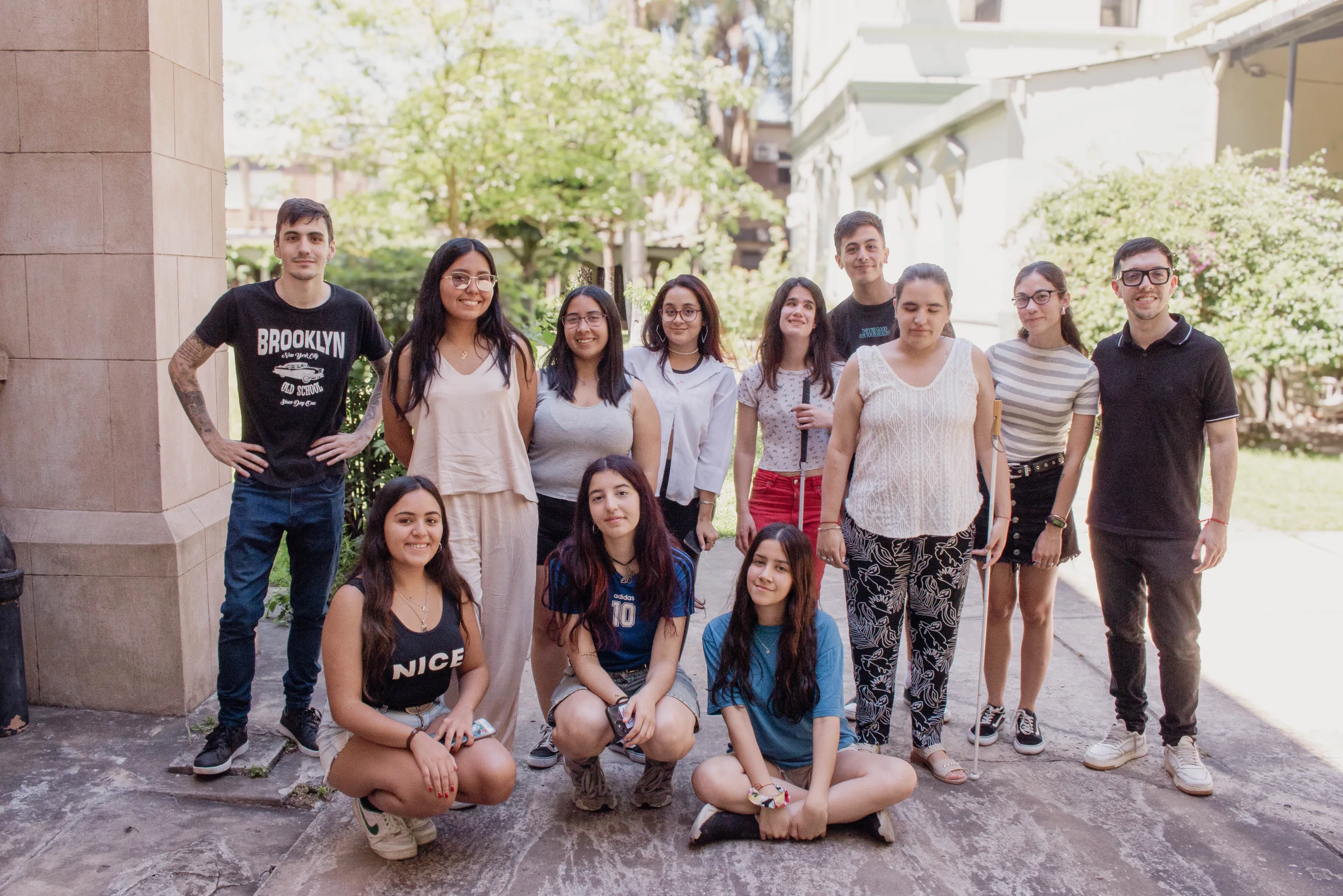 Jóvenes que participaron del encuentro nacional de la CADE 2024